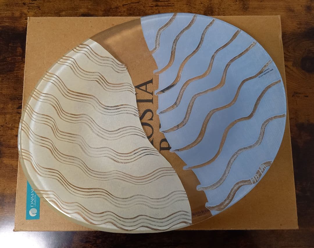 <最終値下げ>　KOSTA BODA オーバルプレート