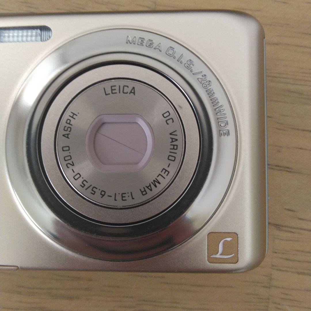 ジャンク品 パナソニック LUMIX DMC-FH7 デジカメ　ゴールド