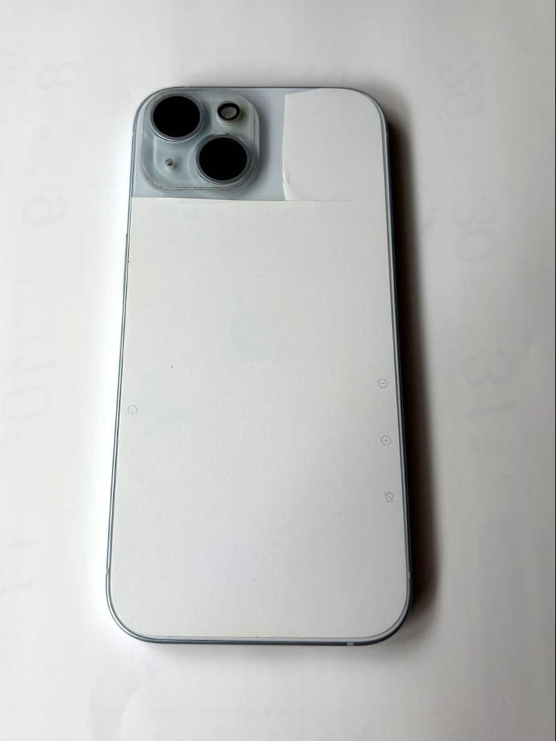 iPhone15 128GB ブルー 無印 極美品 96%
