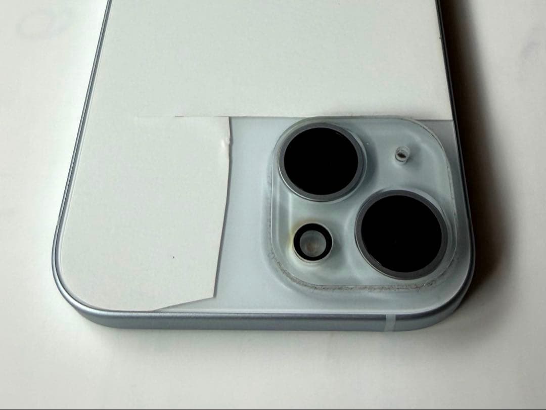 iPhone15 128GB ブルー 無印 極美品 96%