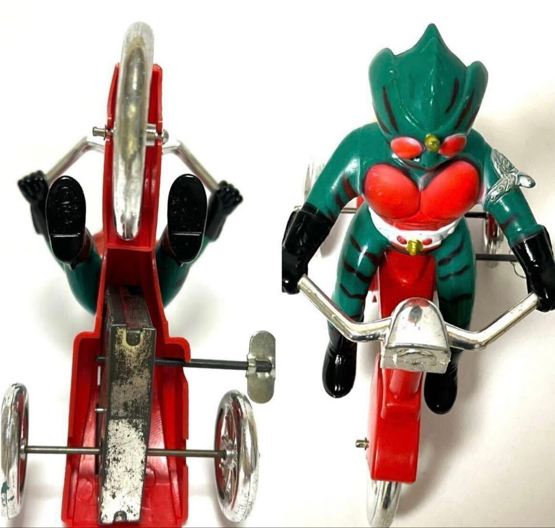 マスダヤ 仮面ライダー アマゾン 三輪車（ブリキ ポピー 旧バンダイ ヨネザワ