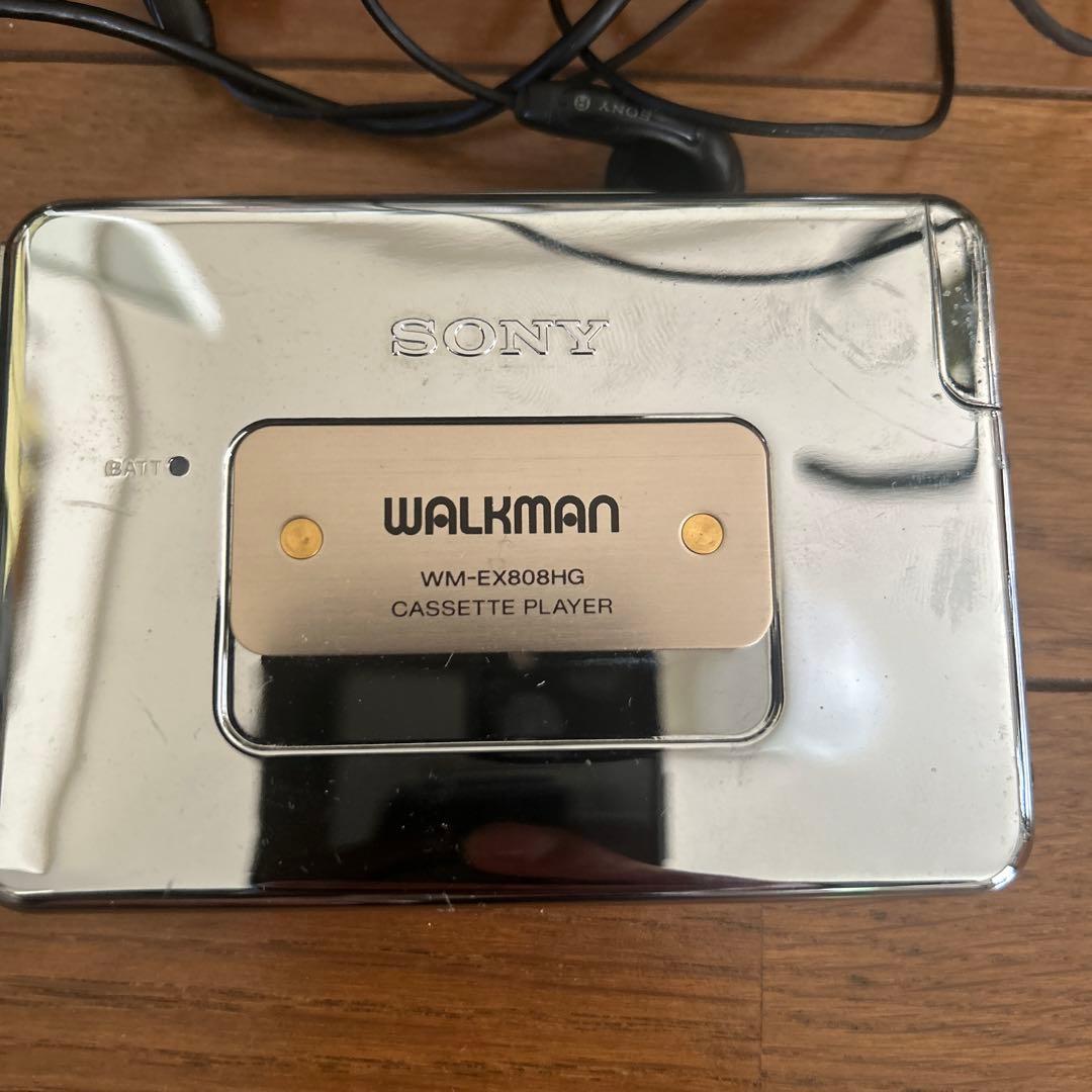 「ジャンク品」SONY WM-EX808HGカセットプレーヤー