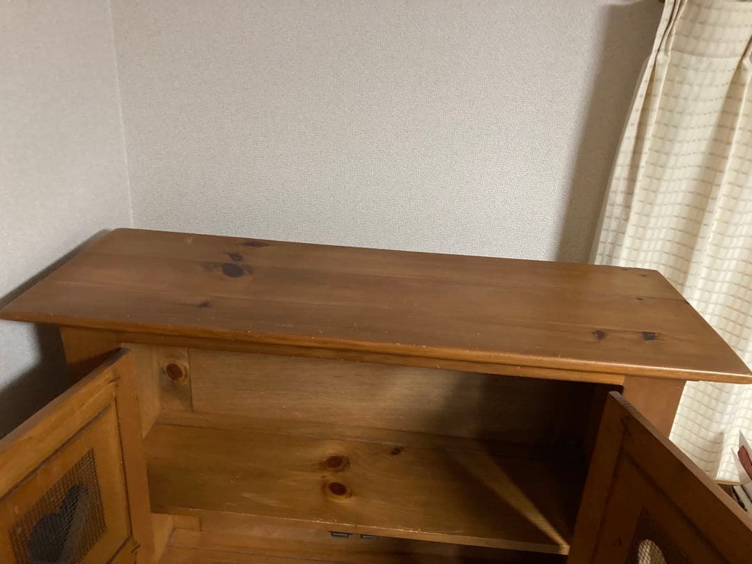 【最終値下げ】カントリー家具　飾り棚　ハート アンティーク　ディスプレイ　USA