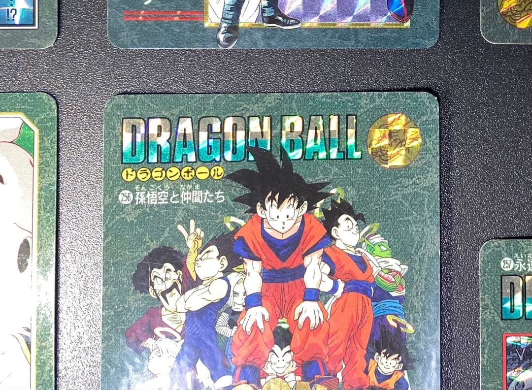 び*く様 ドラゴンボール カードダス ビジュアルアドベンチャー キラ6枚セット