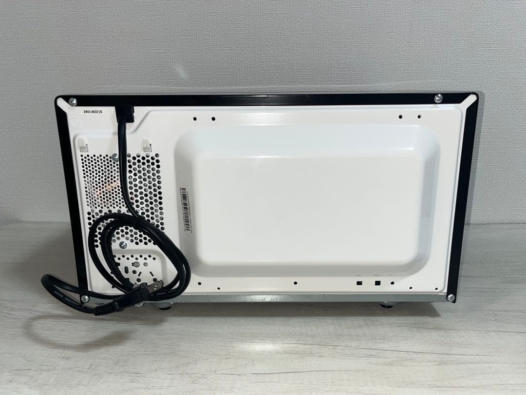 【極美品】TWINBIRD　ミラーガラスフラット電子レンジ　21年制