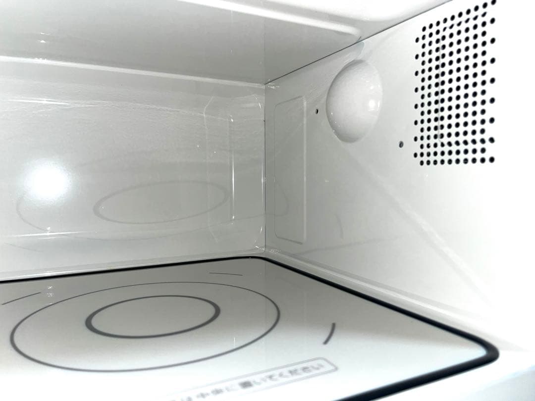 【極美品】TWINBIRD　ミラーガラスフラット電子レンジ　21年制