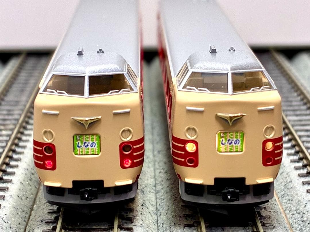 ＊希少 プレミアモデル＊381系 国鉄色 “しなの”6両セット 室内灯装備編成！