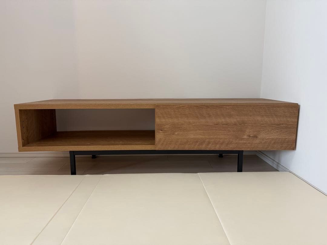 【LOWYA】テレビボード｜ナチュラルウッド｜日本製