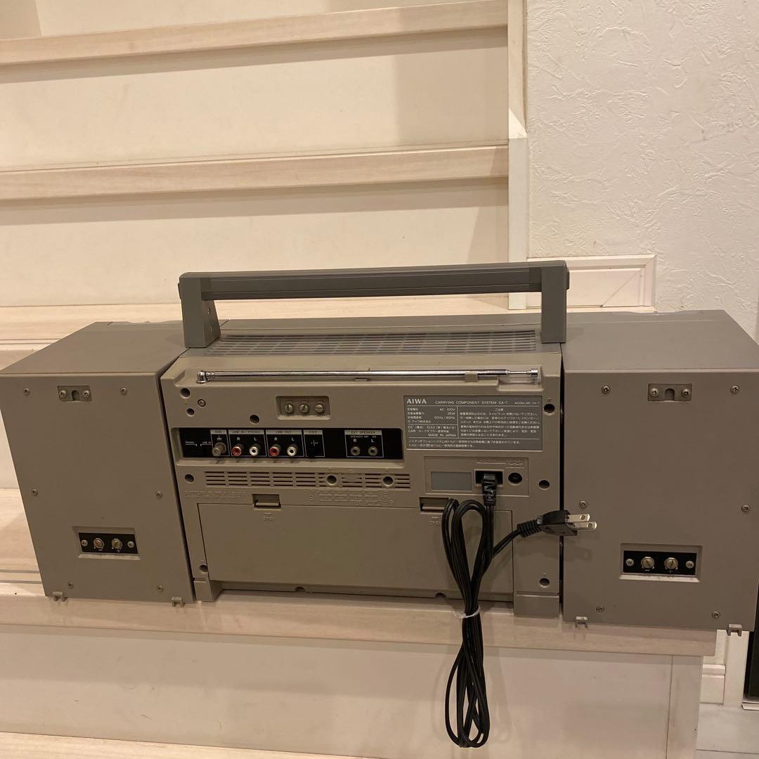 ジャンク品AIWA CARRYING COMPONENT SYSTEM CA-7