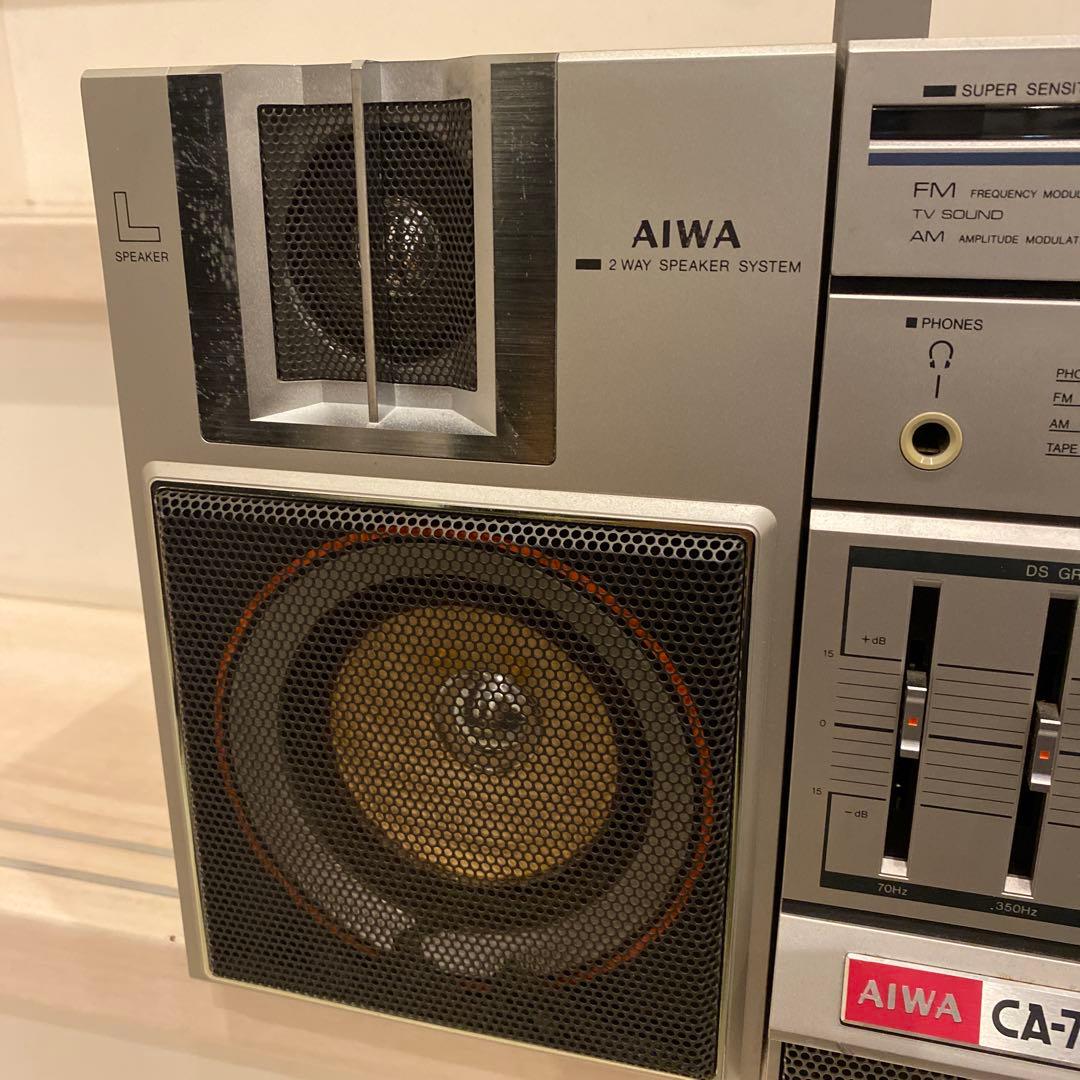 ジャンク品AIWA CARRYING COMPONENT SYSTEM CA-7