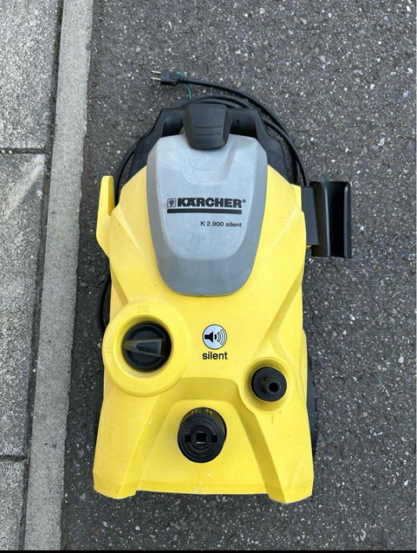 早い者勝ち　KARCHER K2.900Silent本体&延長パイプ&高圧ホース