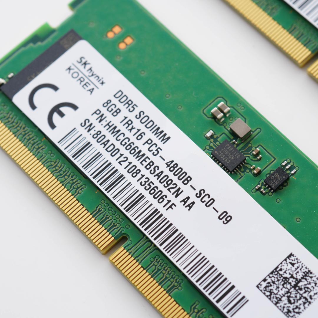 メモリ DDR5 SODIMM 8GB 4800 2X8GB (16GB)