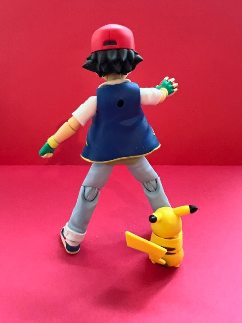 【開封中古品】S.H.Figuarts ポケットモンスター サトシ&ピカチュウ