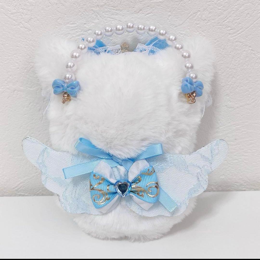 にじぱぺっと♡10cmサイズ ぬい服♡ねこちゃん 2点セット♡チャーム付き♪