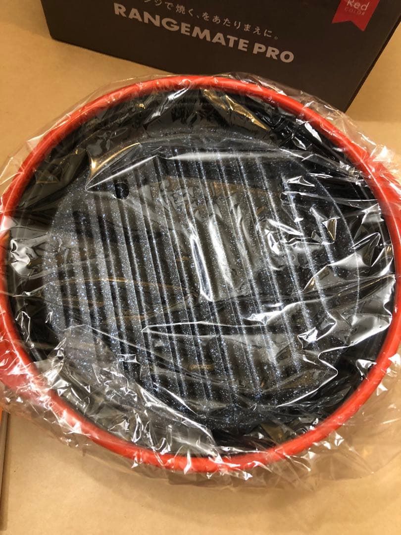 【未使用品】電子レンジ専用調理器 レンジメートプロ レッド 赤