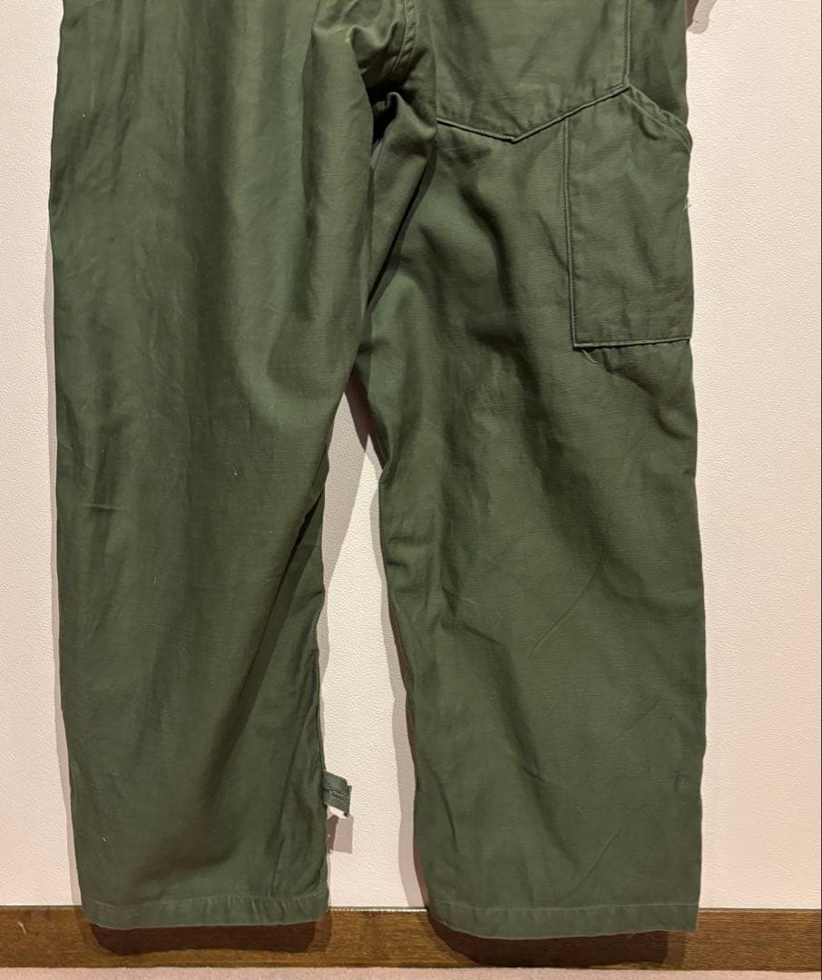 US army カバーオール コットン　 つなぎ