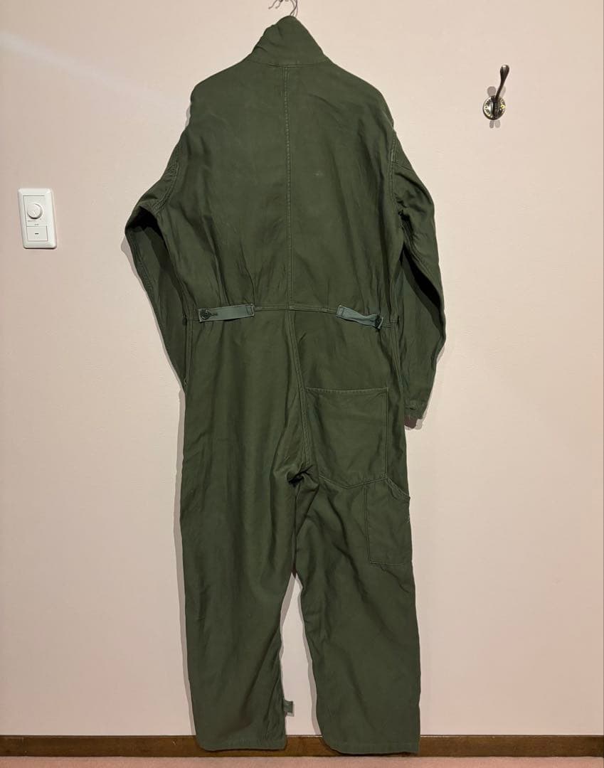 US army カバーオール コットン　 つなぎ