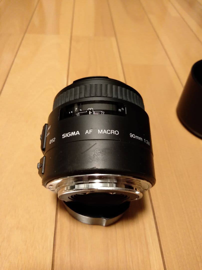 SIGMA AF MACRO 90mm 1:2.8 EF用 クローズアップ付き
