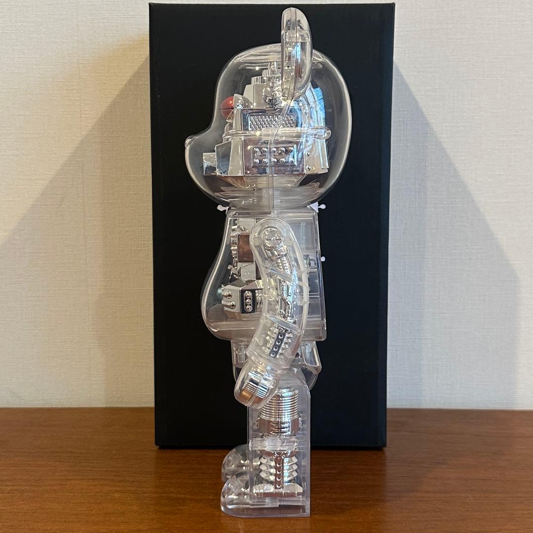 BE@RBRICK HxS シルバー 400% 廣田彩玩所 MEDICOMTOY