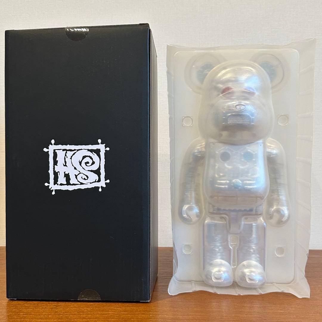 BE@RBRICK HxS シルバー 400% 廣田彩玩所 MEDICOMTOY