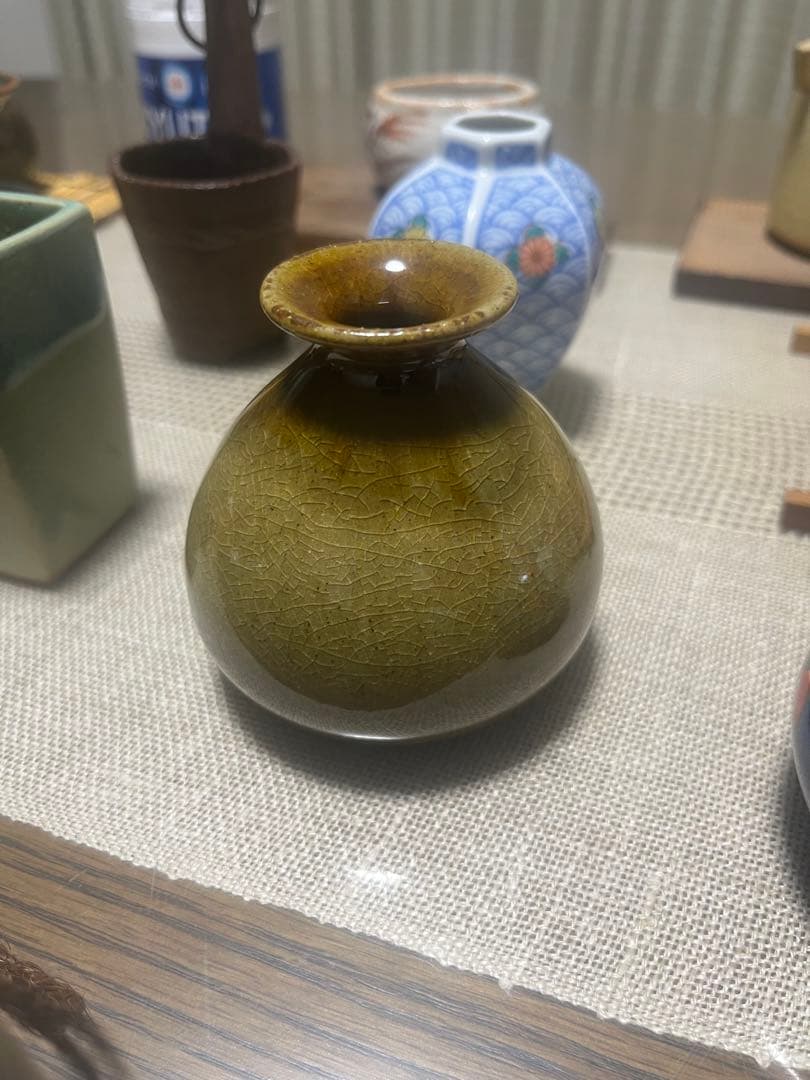 【まとめ売り】陶器花瓶、陶器花器