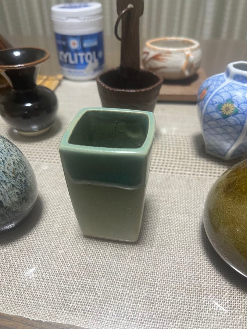 【まとめ売り】陶器花瓶、陶器花器