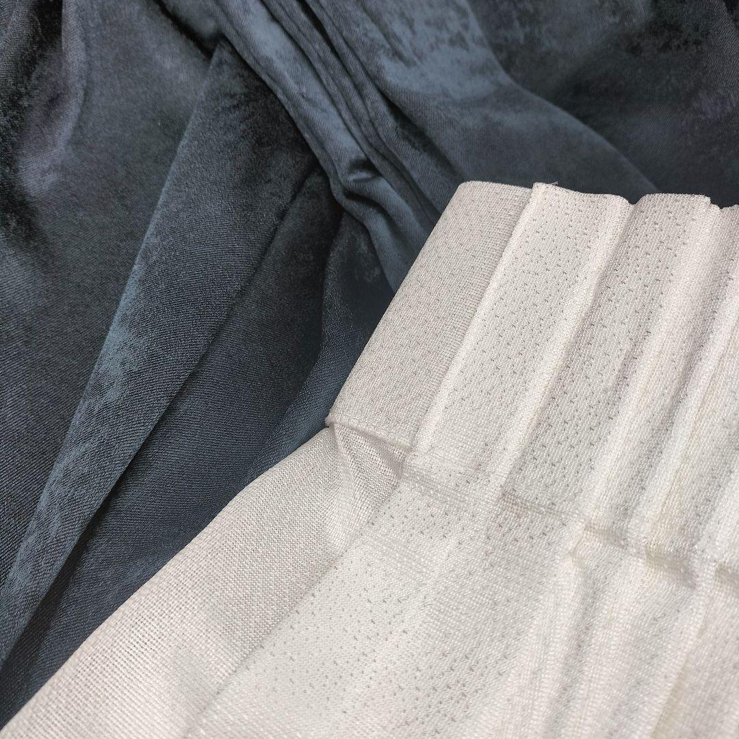 川島織物◆レース&ドレープ◆2枚1組◆W870×H1960◆HP2411BL10