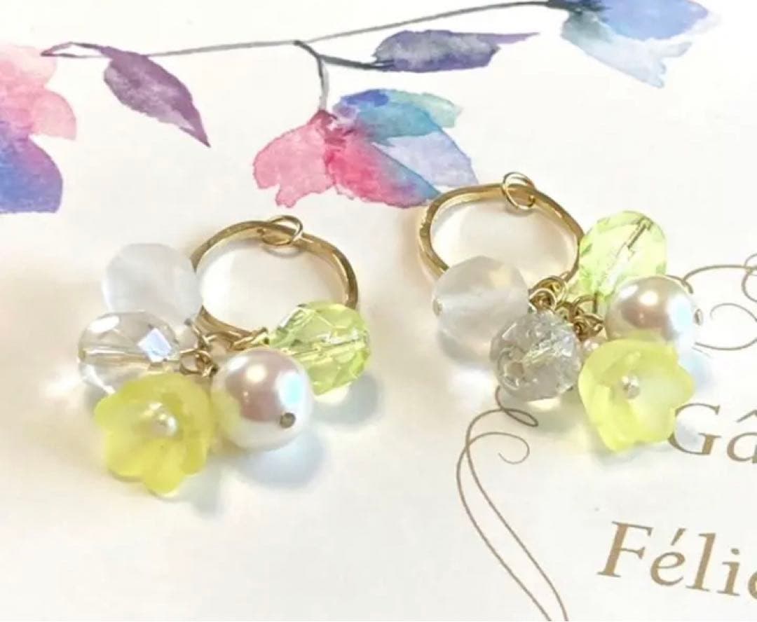 チェコビーズ　キャンディビーズなど　チャーム　ハンドメイド　568