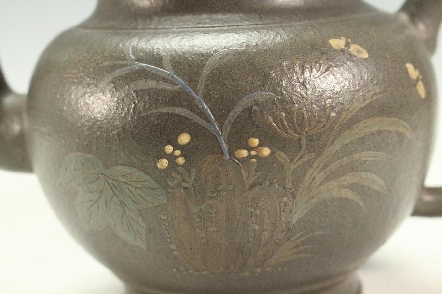 中国美術 煎茶壷 急須 在印 煎茶器(K-YC696)