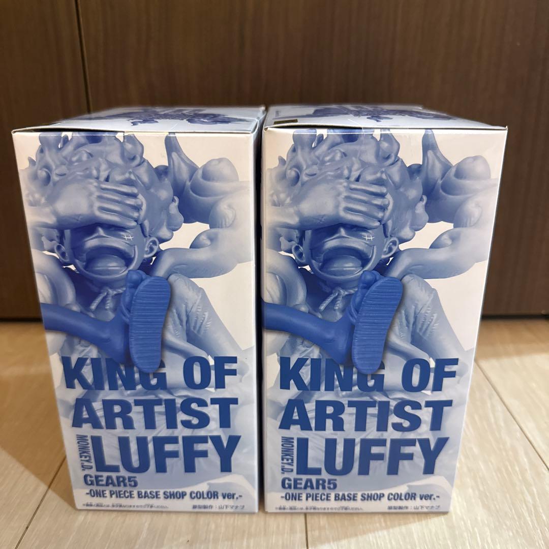 ワンピース KOA ニカ フィギュア ベースショップ 限定　青　ブルー　2個