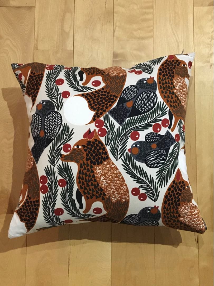 marimekko 動物柄 クッションカバー ケトゥンマルヤKetunmarja