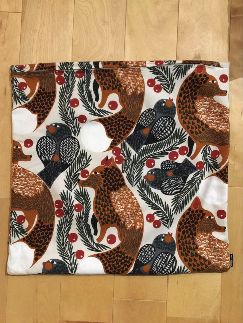 marimekko 動物柄 クッションカバー ケトゥンマルヤKetunmarja
