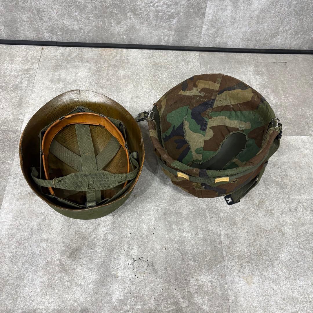 米軍実物 M1 ヘルメット セット ベトナム戦争 ナム戦