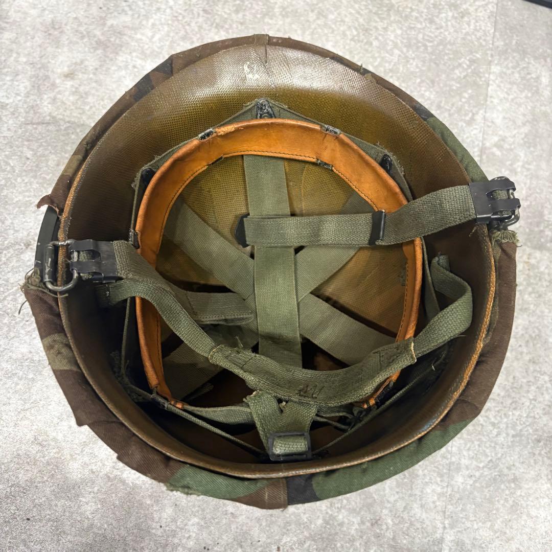 米軍実物 M1 ヘルメット セット ベトナム戦争 ナム戦