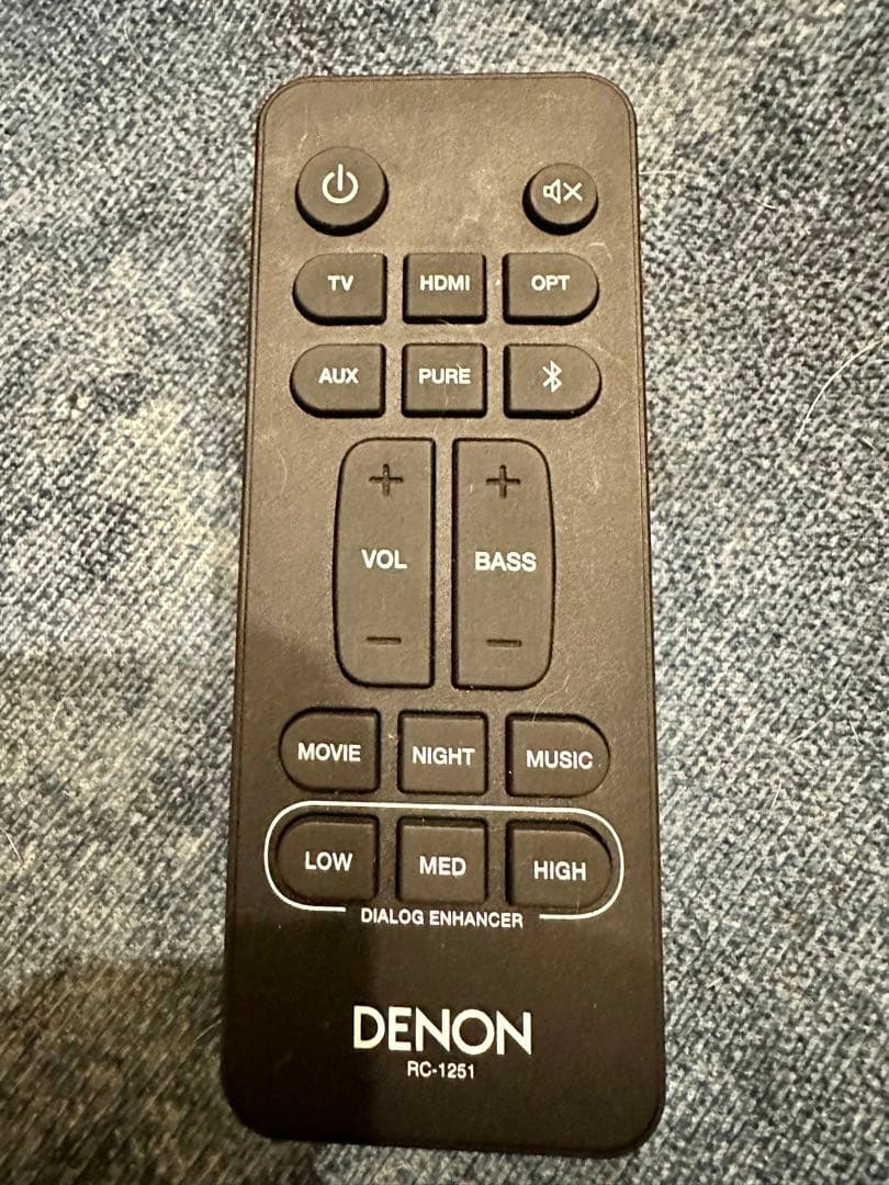 DENON デノン サウンドバー DHT-S217 Dolby Atmos対応