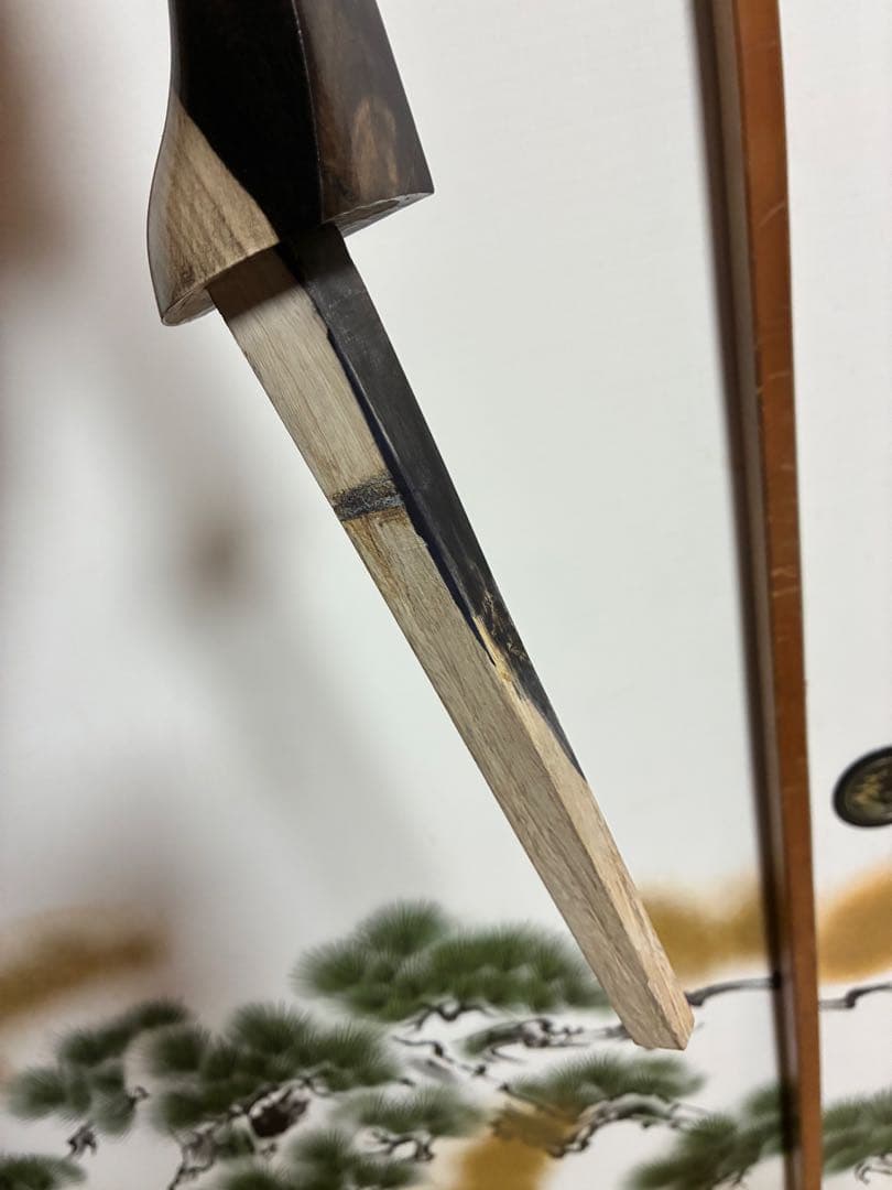 沖縄三線　伊江島クルチ(黒木) ユナー！与那城型　本皮一枚張り