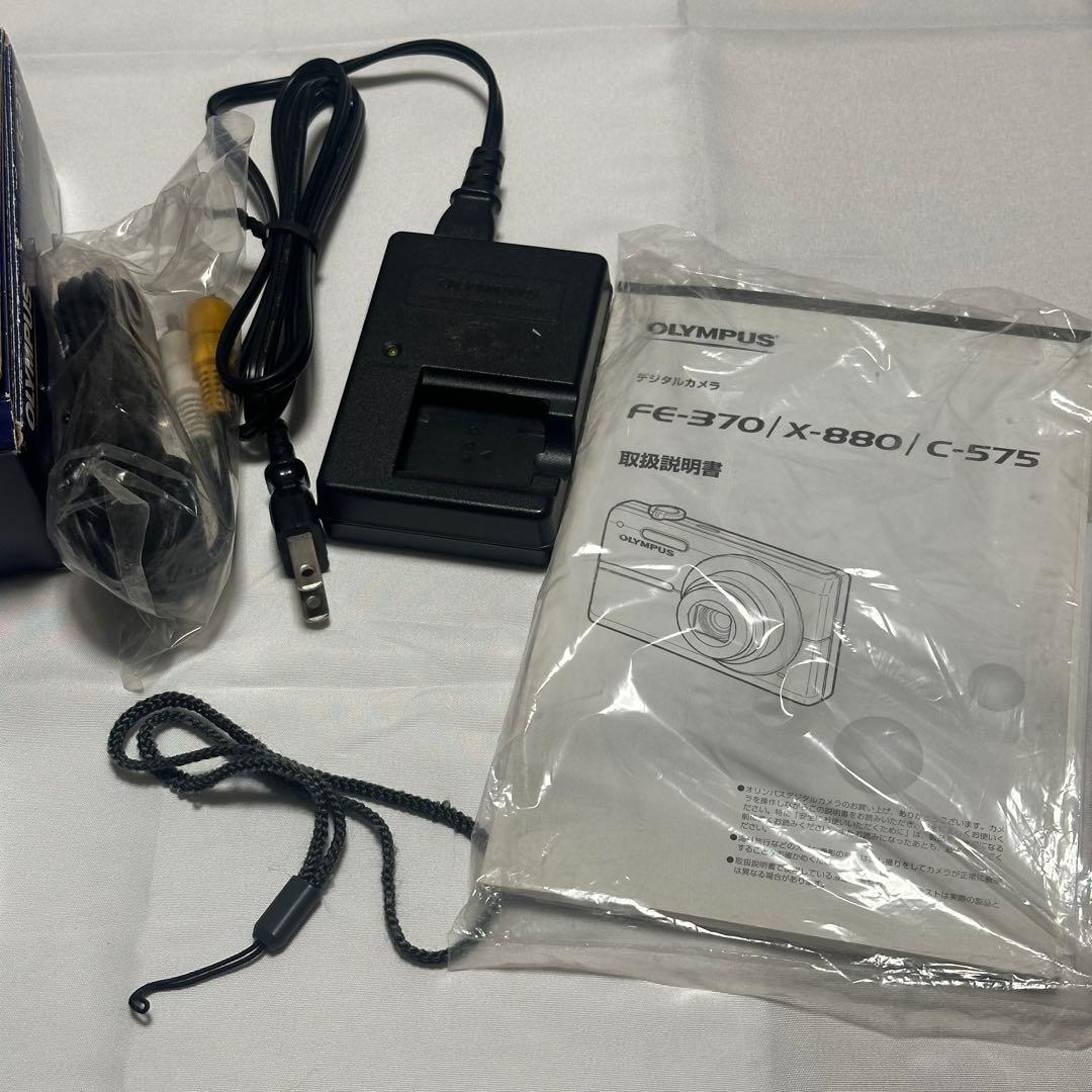 【動作良好】 olympus FE-370 コンパクトデジタルカメラ