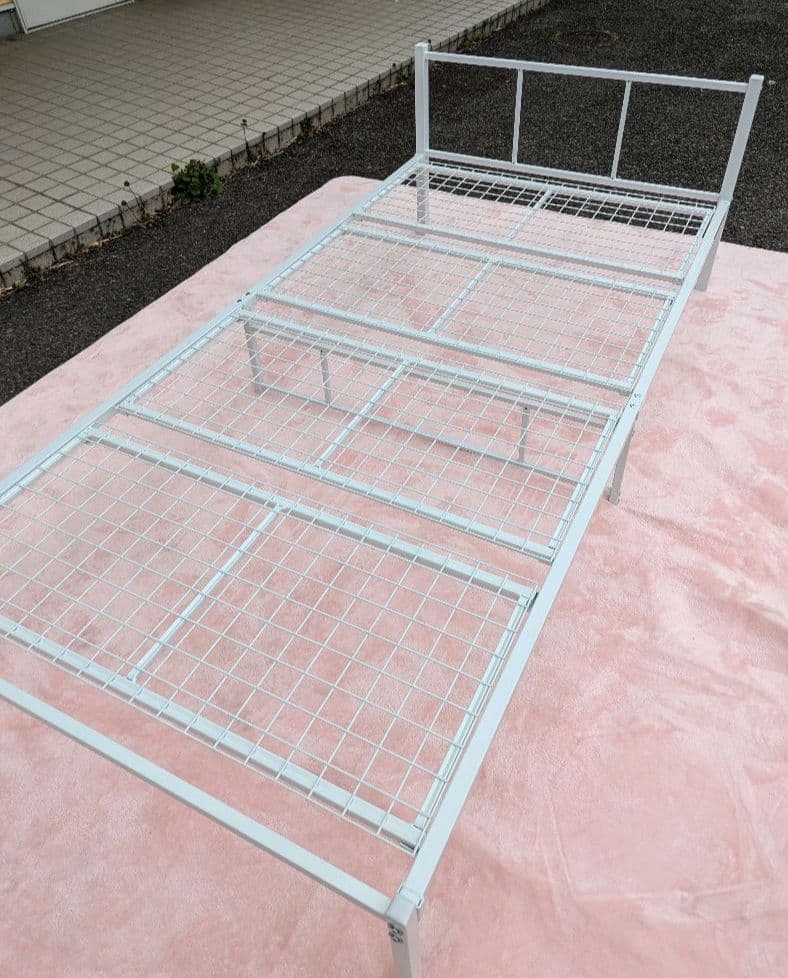 【直接引き渡し】シングルベッドフレーム　マットレスセット　ニトリ