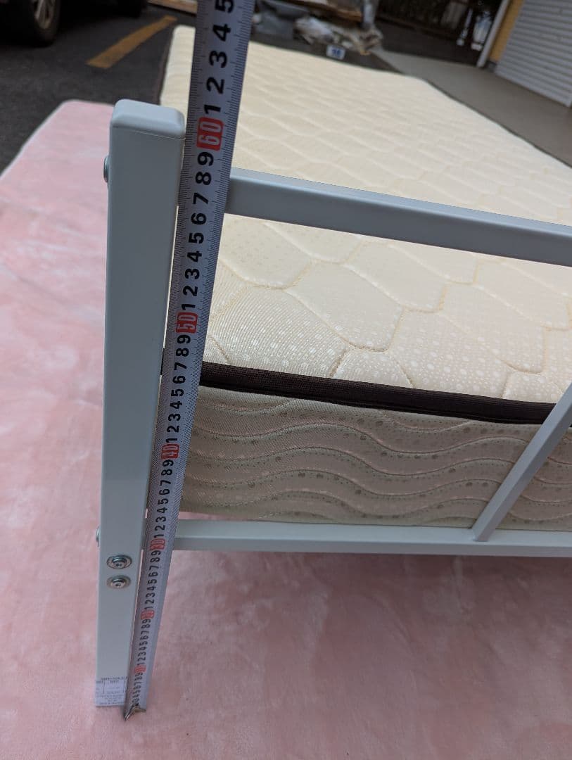 【直接引き渡し】シングルベッドフレーム　マットレスセット　ニトリ