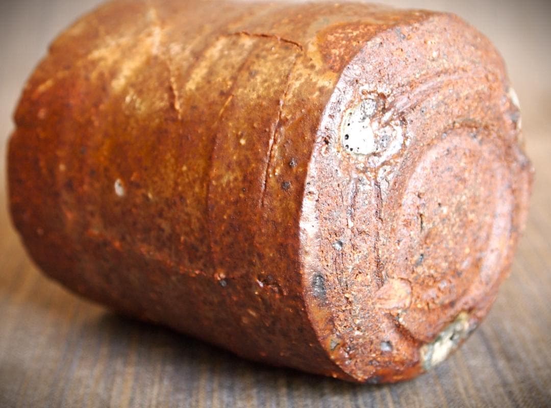 希少作★鯉江良二★設楽手湯のみ★共箱