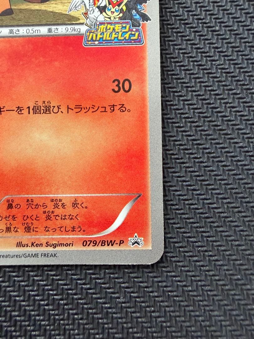 【希少】ポケモンカード ポカブ 079/BW-P JR北海道 バトルトレイン