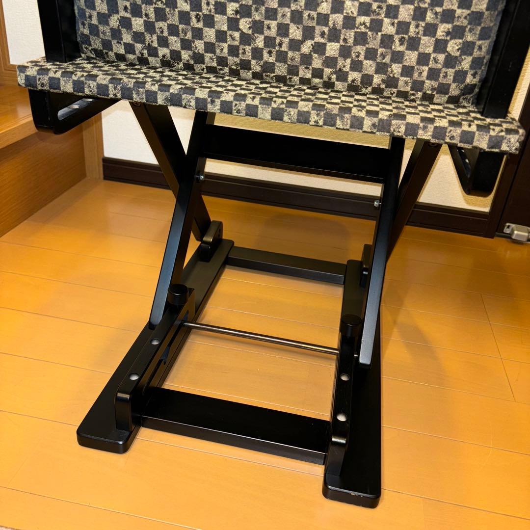 中居木工 高さが変わる座椅子 3段階調整可 チェア　高座いす