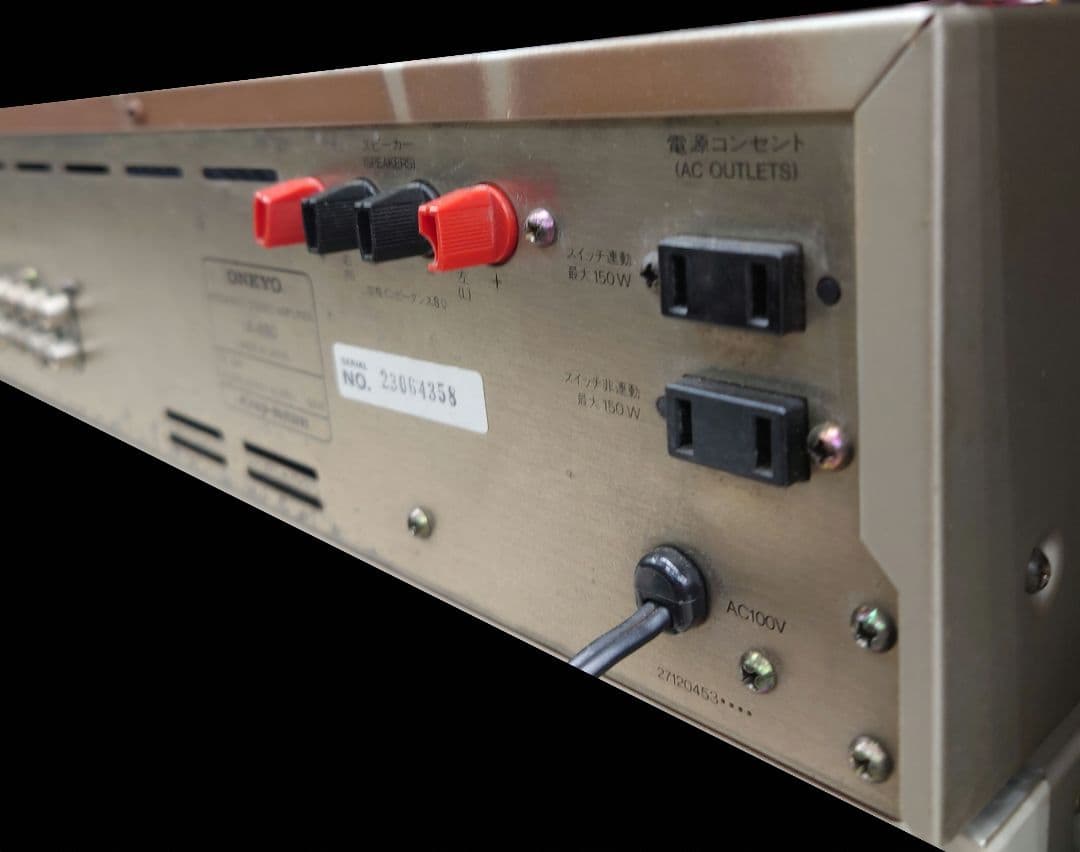 ★ONKYO　A-490 プリメインアンプ