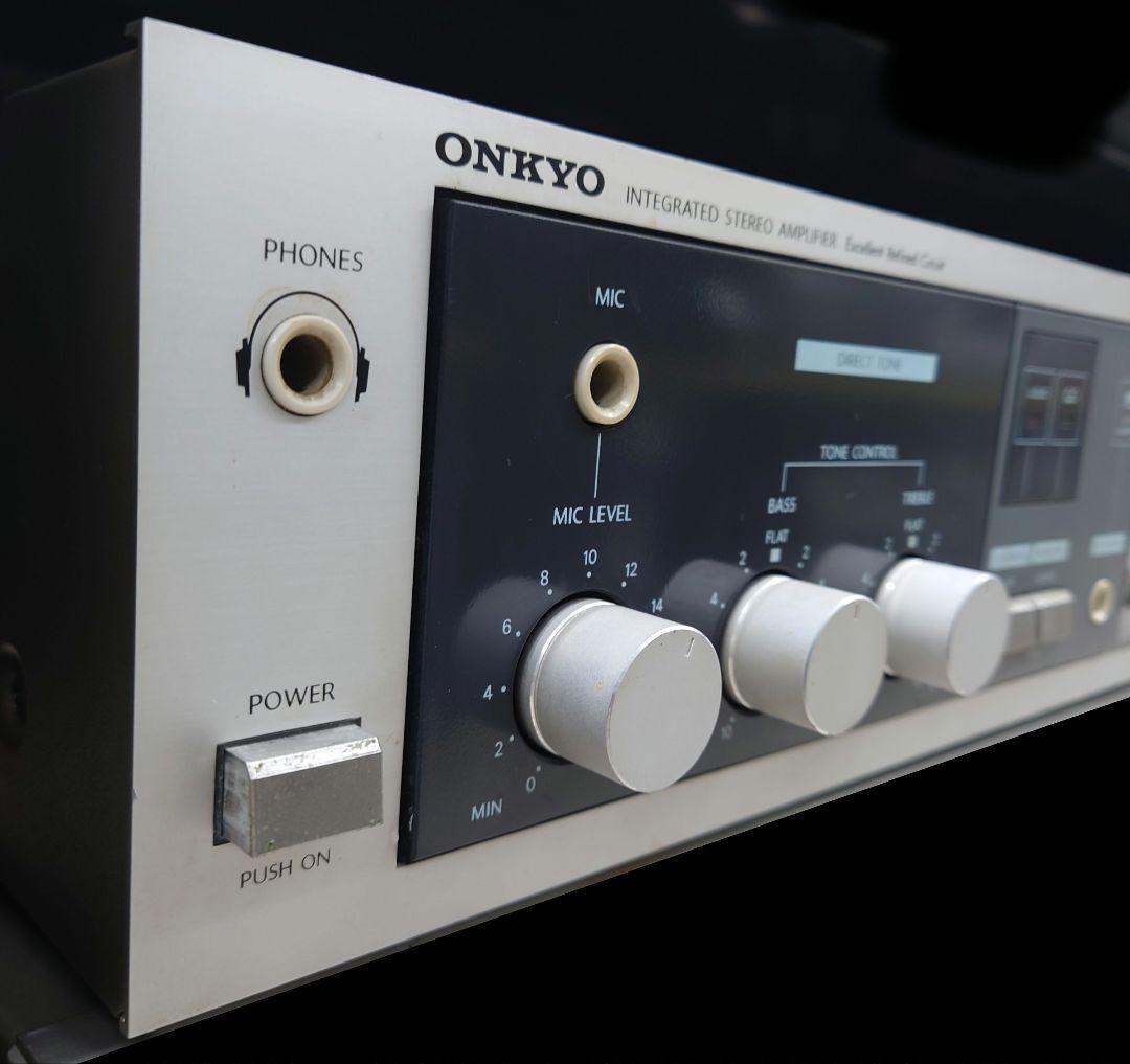 ★ONKYO　A-490 プリメインアンプ