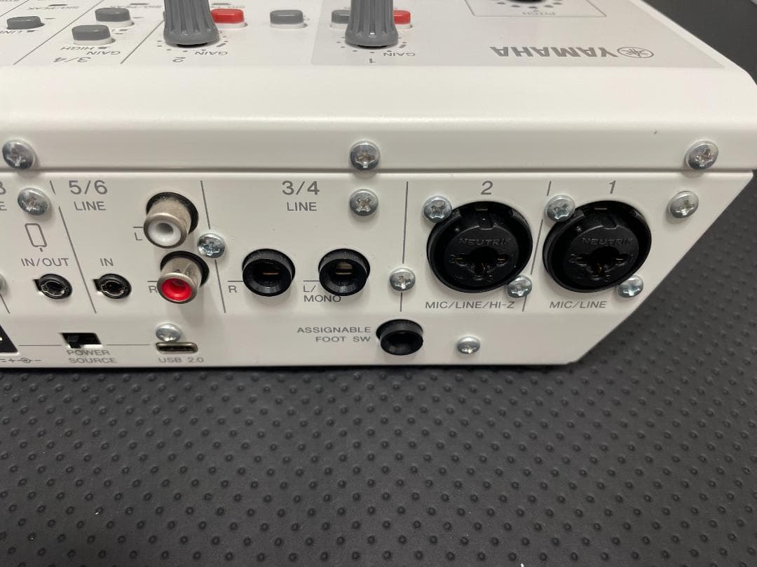 YAMAHA AG08 W ライブストリーミングミキサー ホワイト