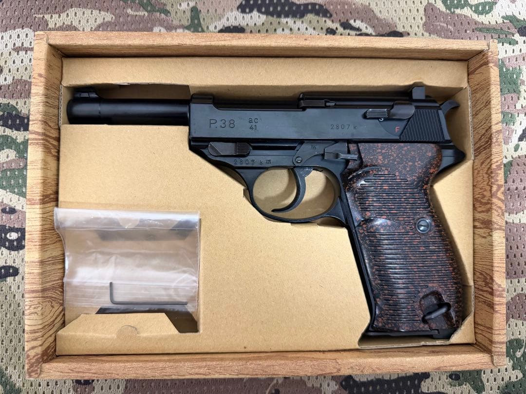 ガスブロ/ワルサーP38/マルゼン【美品】