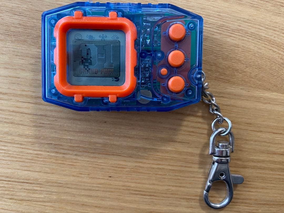 デジモンペンデュラム D-1グランプリ　クリアブルー　サイン入りケース付き