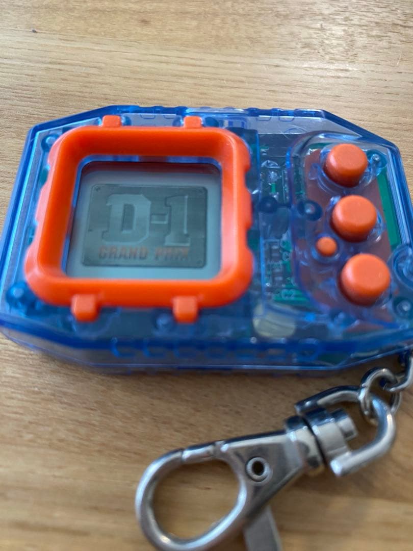 デジモンペンデュラム D-1グランプリ　クリアブルー　サイン入りケース付き