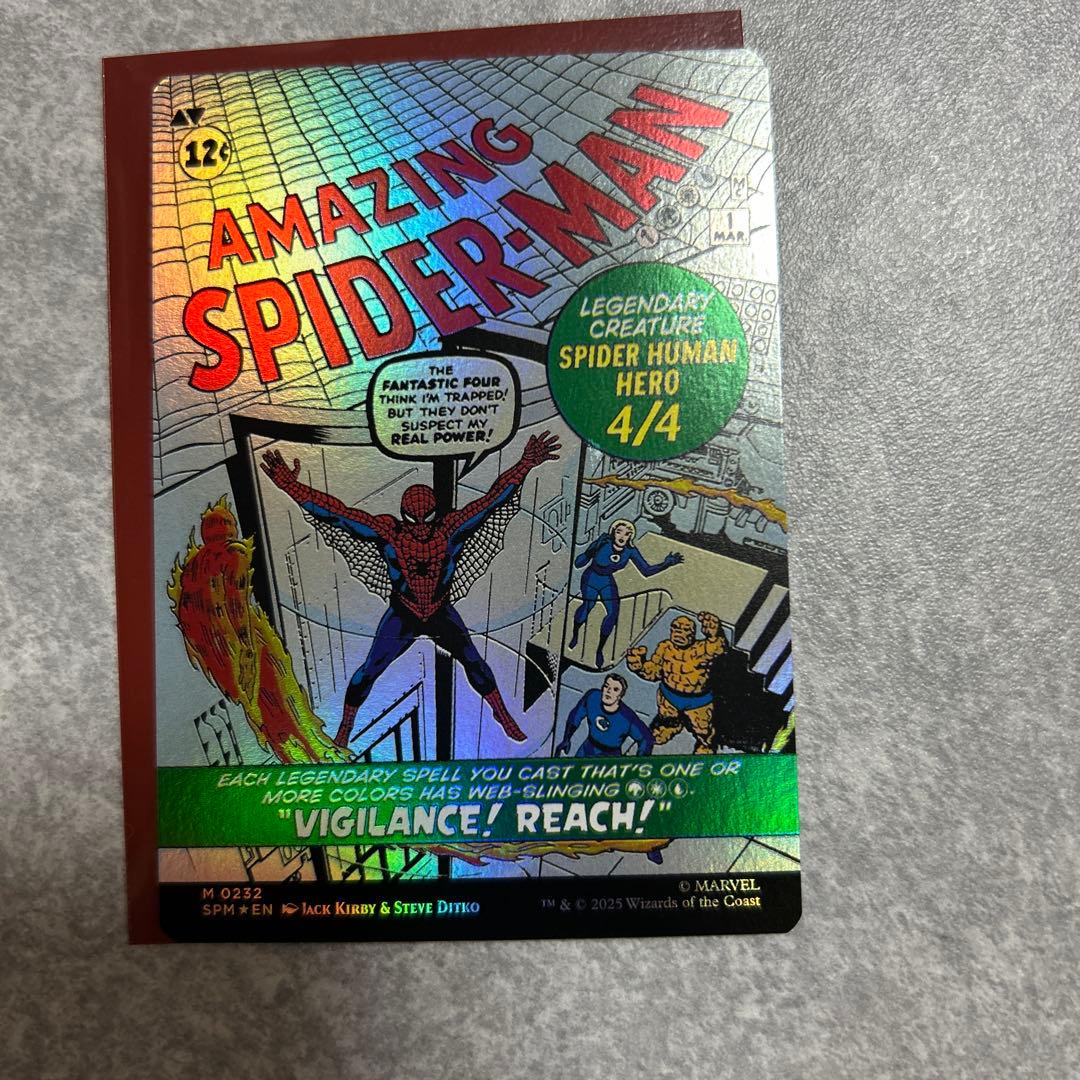 mtg ピーター・パーカー/アメイジング・スパイダーマン コミックfoil