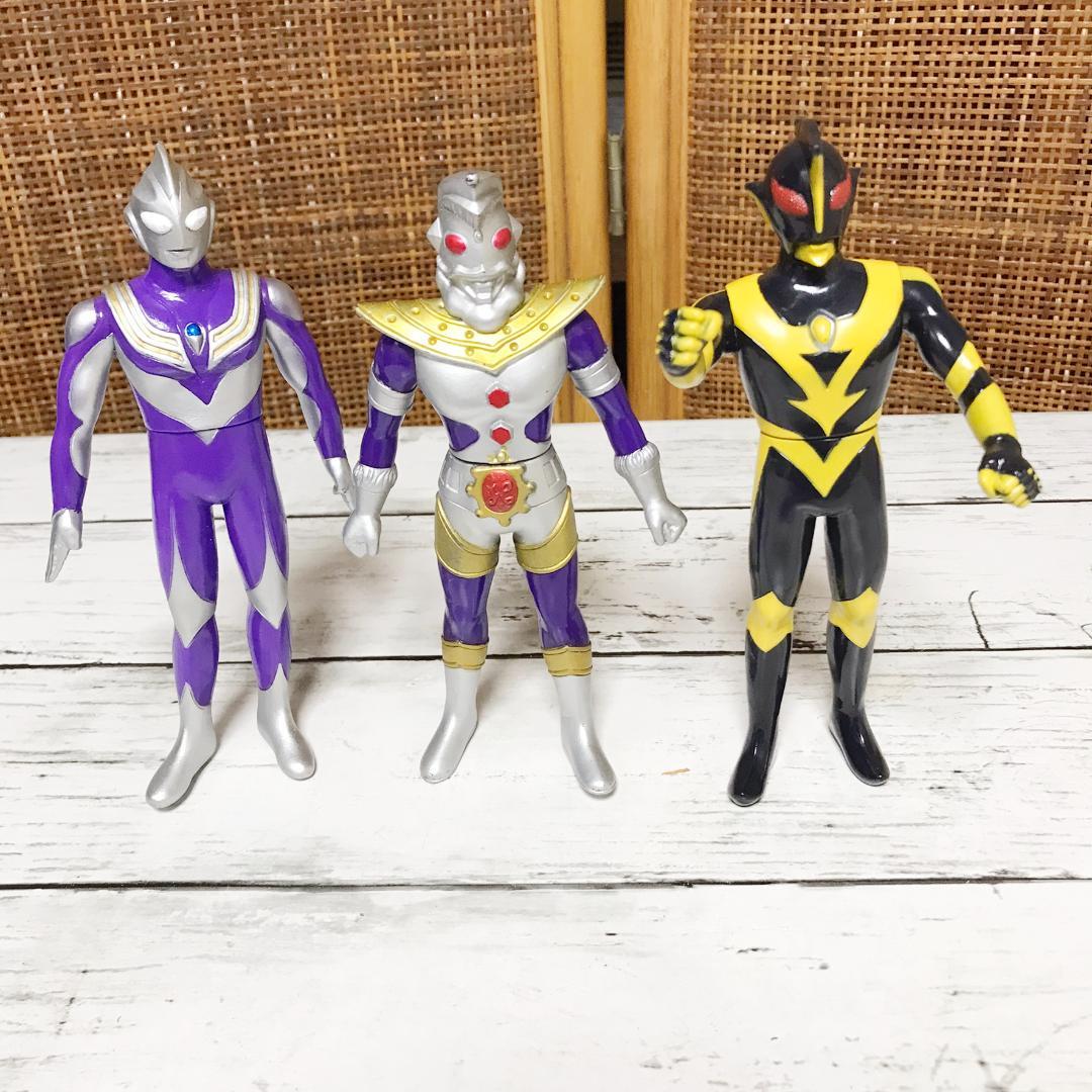 【日本製・1984年刻印多数】ウルトラマン 怪獣 ソフビ まとめ売り＋カード箱付